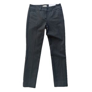 Loft Modern Skinny Ankle Pant Charcoal